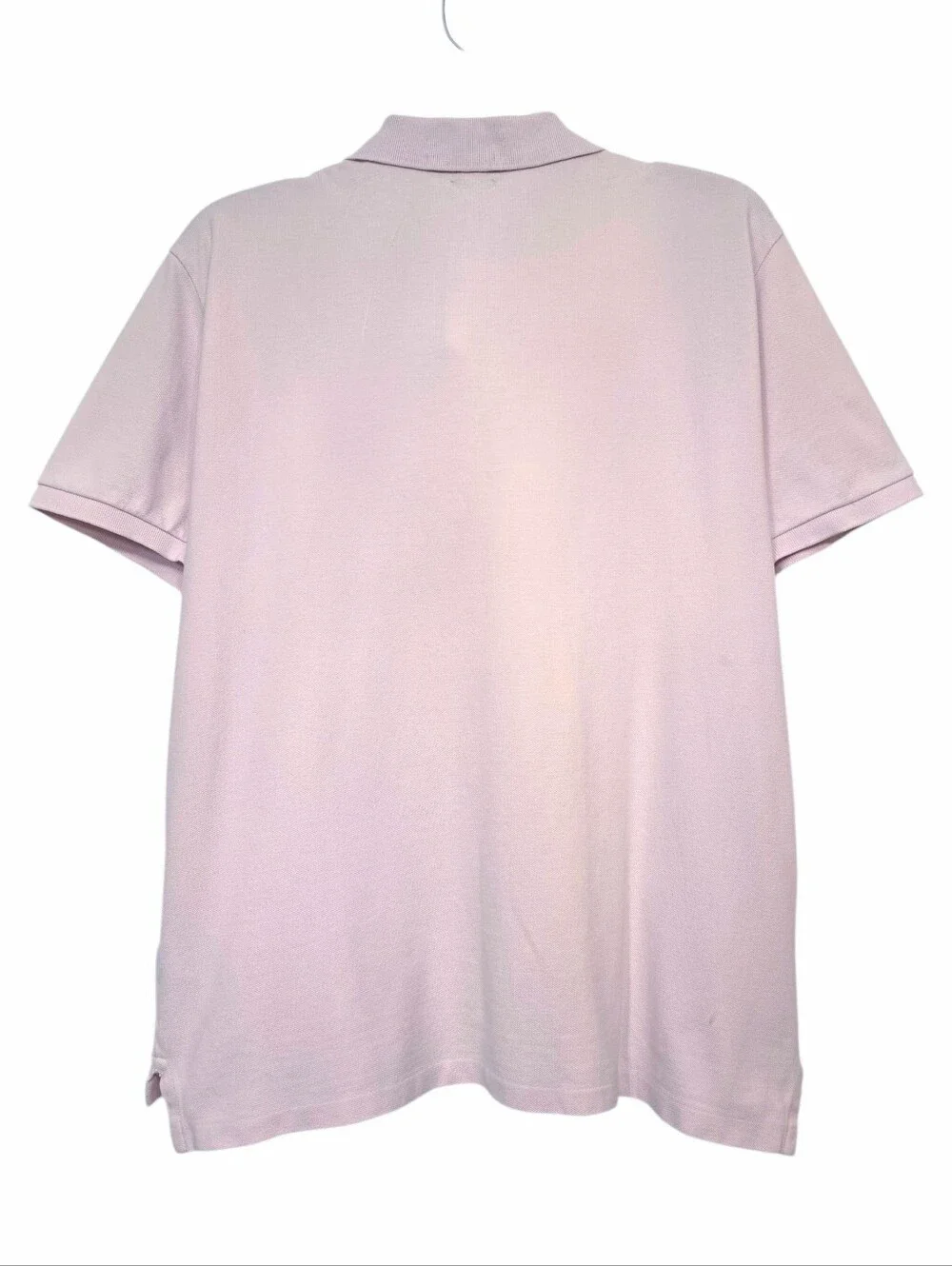 Polo Ralph Lauren Custom Slim Fit Pink Polo Shirt Navy Pony Men’s Large